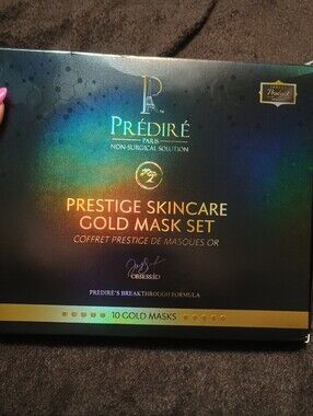 PRÉDIRE - Prestige Skincare Gold Mask Set - Gold New In Package